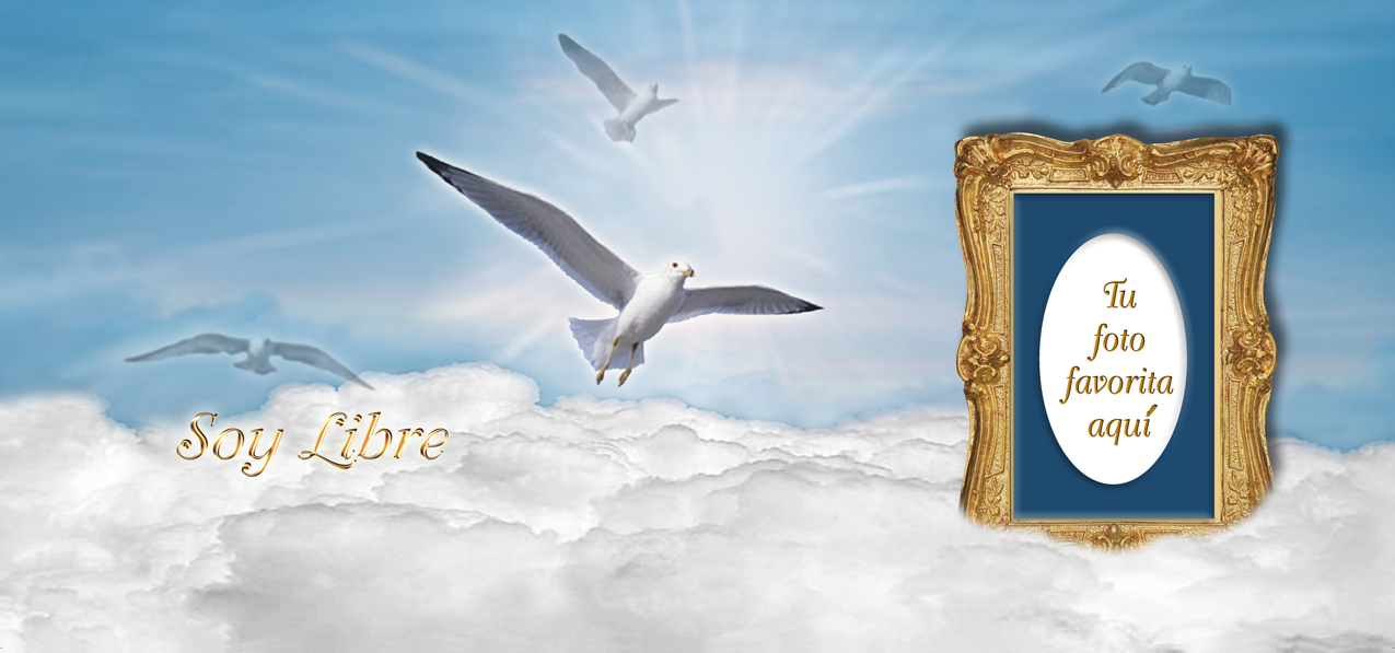 Soy Libre Blue Clouds